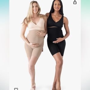 2 Kindred Bravely Maternity Biker Shorts